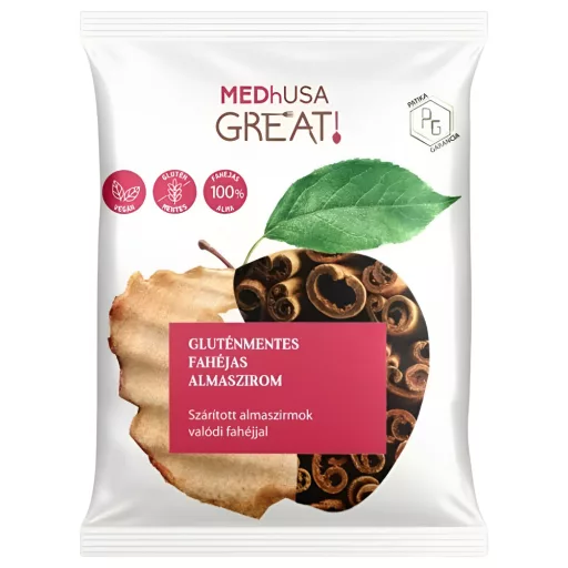 MEDhUSA Great! Gluténmentes fahéjas almaszirom 25 g