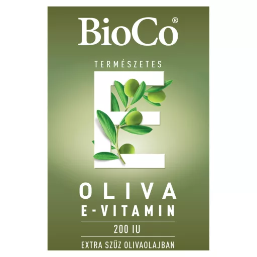 BioCo Oliva E-vitamin 134 mg extra szűz olívaolajban lágykapszula 60 db