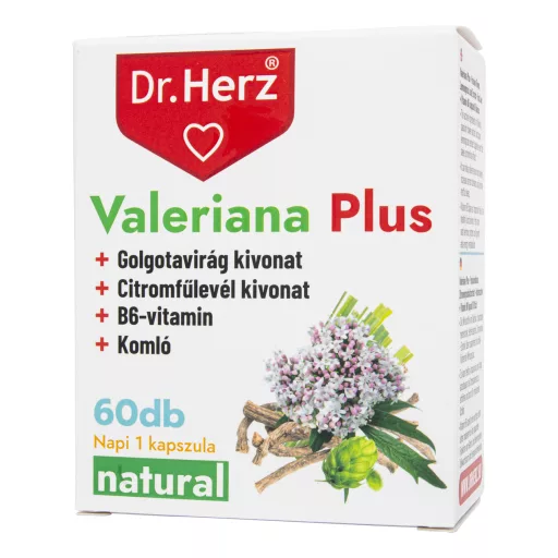 Dr. Herz Valeriana Plus kapszula 60 db