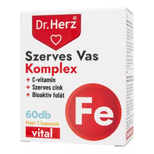 Dr. Herz Szerves Vas komplex kapszula 60 db