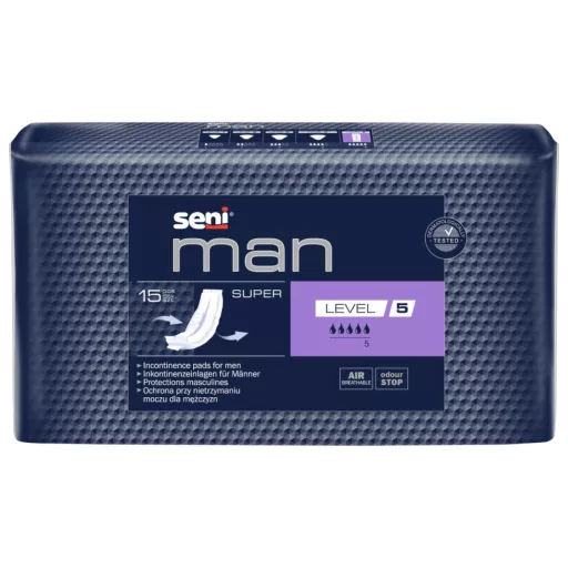 Seni Man Super inkontinencia betét 870 ml 15 db