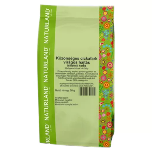 Naturland közönséges cickafarkfű virágos hajtás szálas tea 50 g