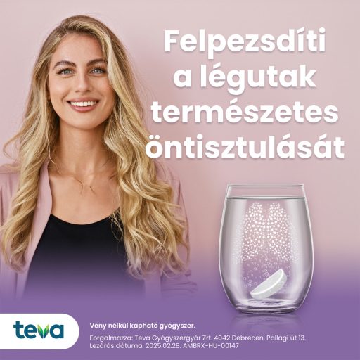 Ambroxol-Teva 60 mg pezsgőtabletta 10 db