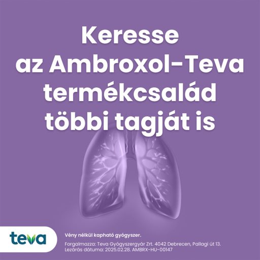 Ambroxol-Teva 60 mg pezsgőtabletta 10 db