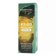 Nordvital K2-vitamin + D3-vitamin csepp 30 ml