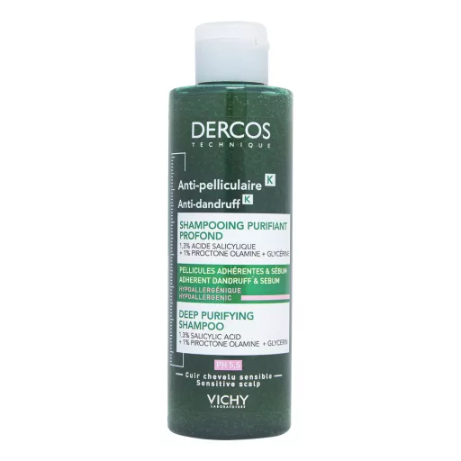 Dercos K korpásodás elleni sampon hámlasztó hatással 250 ml