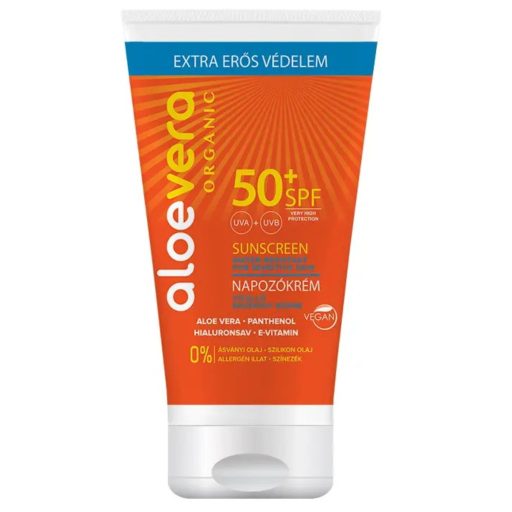 Alveola Aloe Vera SPF50 napozókrém arcra és testre 150 ml