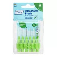 TePe Original fogköztisztító kefék bioműanyagból 0,8 mm zöld 6 db