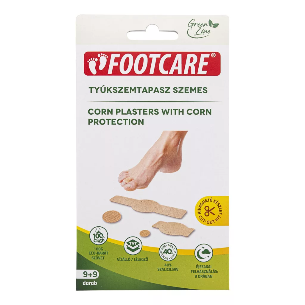Foot Care tyúkszemtapasz szemes 9 + 9 db - Online vásárlás