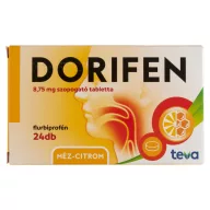 Dorifen 8,75 mg szopogató tabletta 24 db