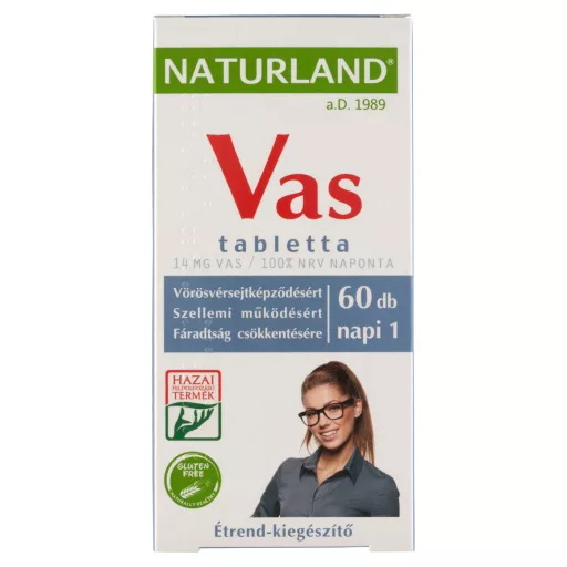 Naturland Vas tabletta 60 db
