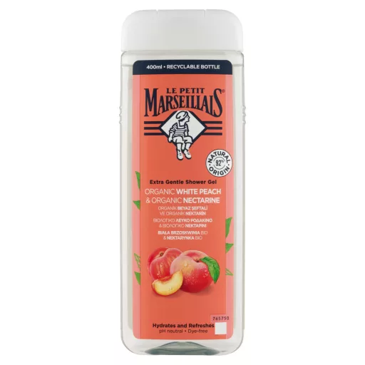 Le Petit Marseillais őszibarack és nektarin tusfürdő 400 ml