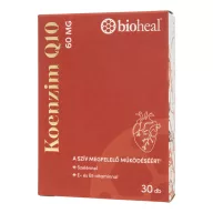   Bioheal Koenzim Q10 60 mg Szelénnel E-vitaminal és B1-vitaminnal kapszula 30 db