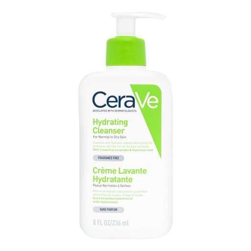 CeraVe Hidratáló tisztító arcra és testre 236 ml