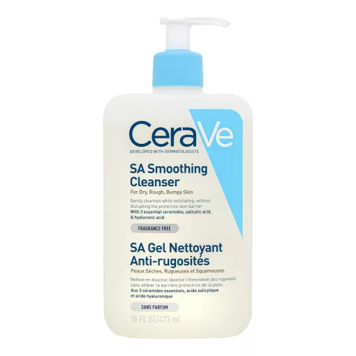 CeraVe SA bőrsimító tisztító gél 473 ml