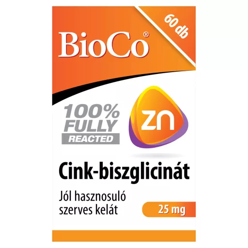BioCo Cink-biszglicinát 25 mg tabletta 60 db