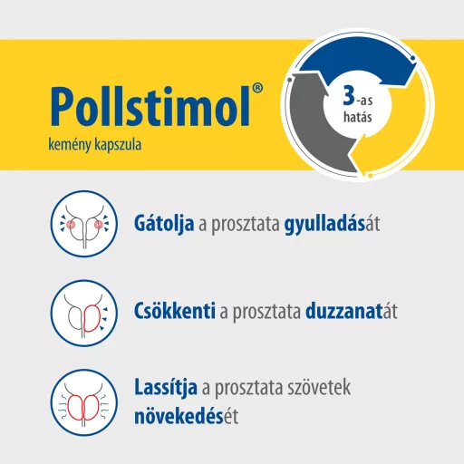 Pollstimol kemény kapszula 120 db