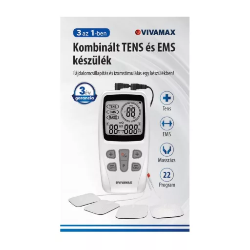 Vivamax GYVTT2 Kombinált TENS és EMS készülék
