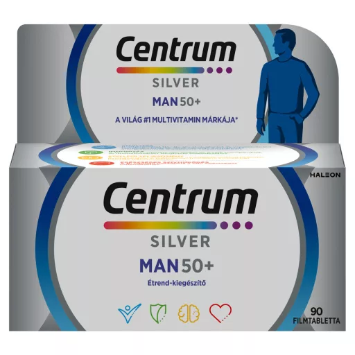 Centrum Silver Man 50+ filmtabletta 90 db