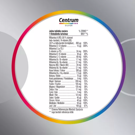 Centrum Silver Man 50+ filmtabletta 90 db