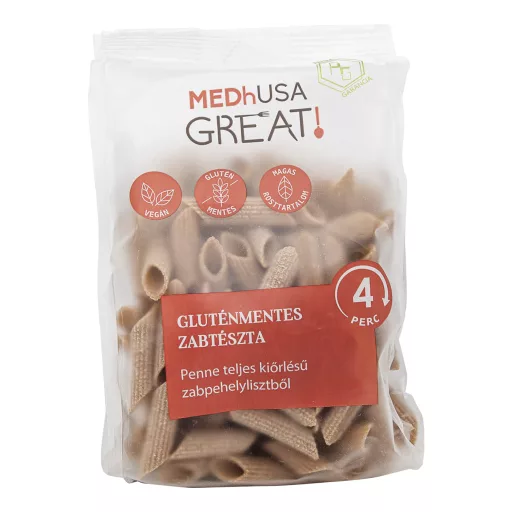MEDhUSA Great gluténmentes zabtészta penne 200 g