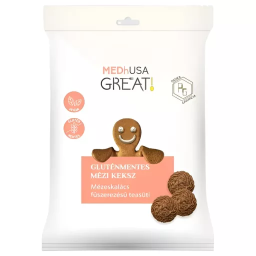 MEDhUSA Great! Gluténmentes mézi keksz 55 g