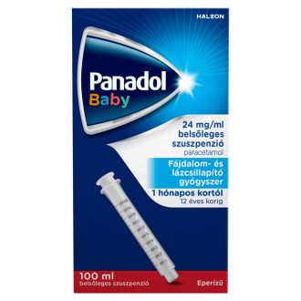 Panadol Baby 24 mg/ml belsőleges szuszpenzió 100 ml