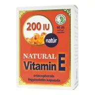   Dr. Chen Natúr E-vitamin 200 IU lágyzselatin kapszula 60 db
