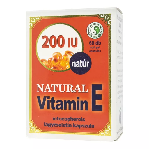 Dr. Chen Natúr E-vitamin 200 IU lágyzselatin kapszula 60 db