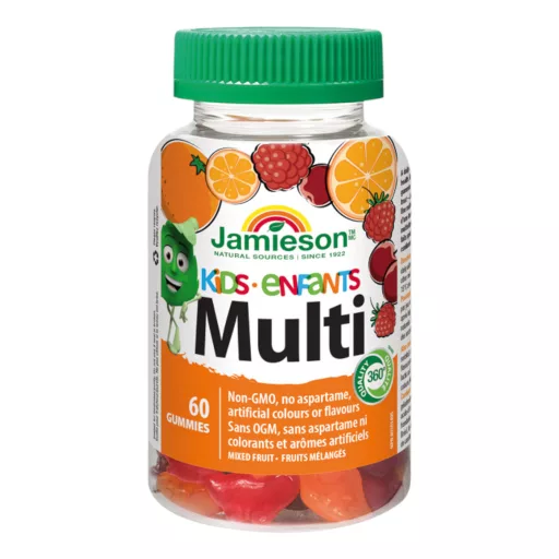 Jamieson Multi Kids Gummies zselatin pasztillák 60 db