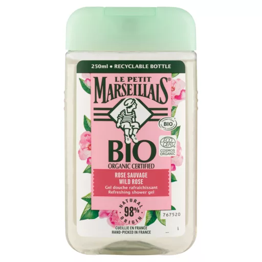 Le Petit Marseillais Bio vadrózsa tusfürdő 250 ml