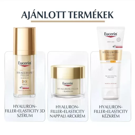 Eucerin Hyaluron-Filler + Elasticity bőrtömörséget regeneráló testápoló 200 ml