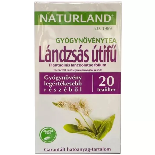 Naturland lándzsás útifű filteres tea 20 db
