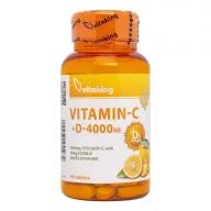 Vitaking C-1000 + D-4000 Komplex tabletta 90 db