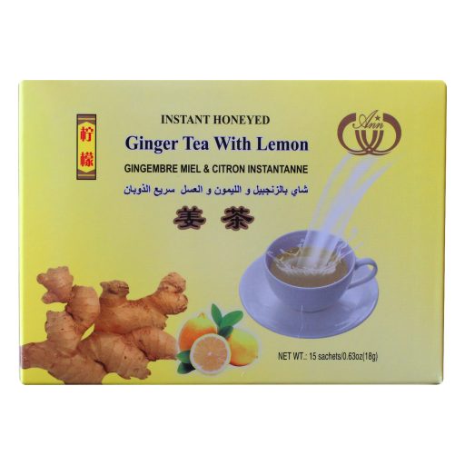 Sun Moon Mézes citromos gyömbér instant tea 15 tasak