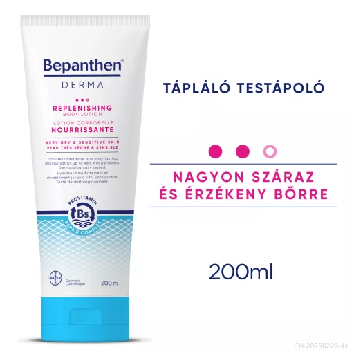 Bepanthen Derma tápláló testápoló 200 ml