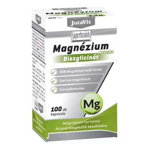 JutaVit Magnézium-biszglicinát Reacted kapszula 100 db
