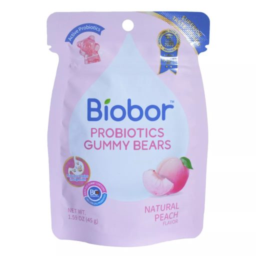 Biobor ProBio gluténmentes gumicukor őszibarack 45 g