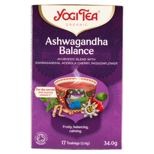 Yogi Tea Ashwagandha egyensúly filteres tea 17 db