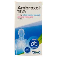 Ambroxol-Teva 75 mg retard kemény kapszula 10 db