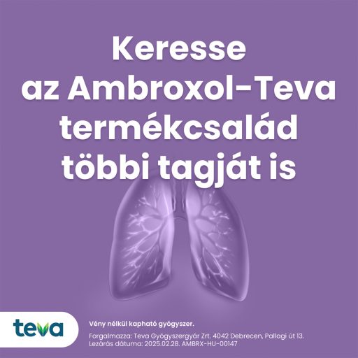 Ambroxol-Teva 75 mg retard kemény kapszula 10 db