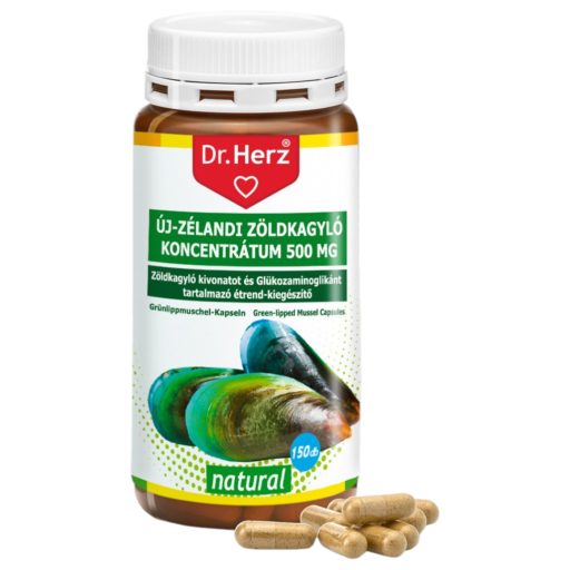 Dr. Herz Új-Zélandi Zöldkagyló kapszula 150 db