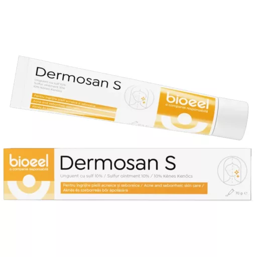 Bioeel Dermosan S 10% kénes kenőcs 70 g
