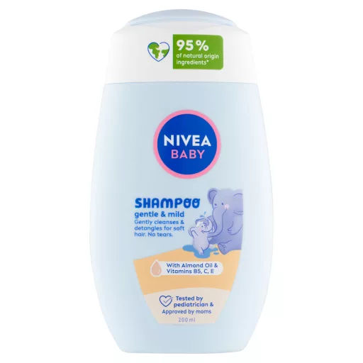 Nivea Baby Babasampon gyengéd 200 ml