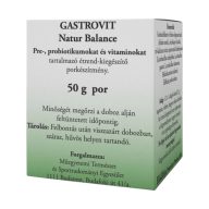 GastroVit Natur balance pre- és probiotikum por 50 g