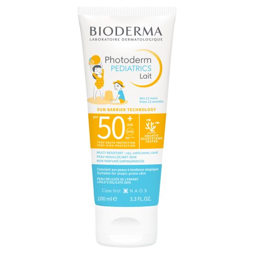 Bioderma Photoderm Pediatrics Lait SPF50+ fényvédő krém gyerekeknek 100 ml
