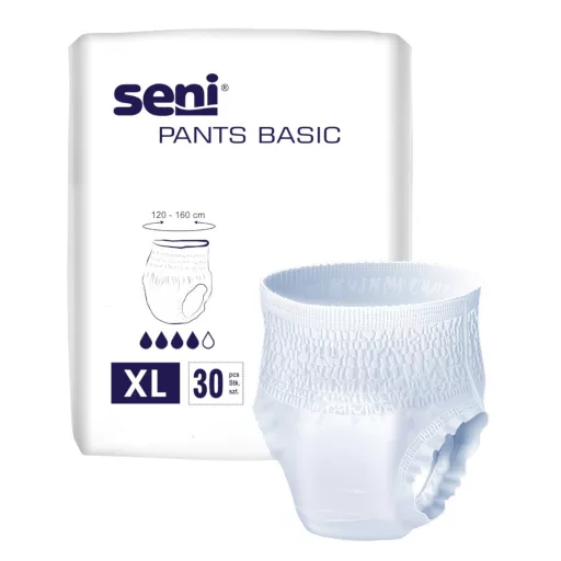 Seni Pants Basic nadrágpelenka XL 1600 ml 30 db