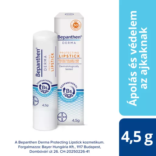 Bepanthen Derma Ajakápoló Stift SPF 50 4,5 g