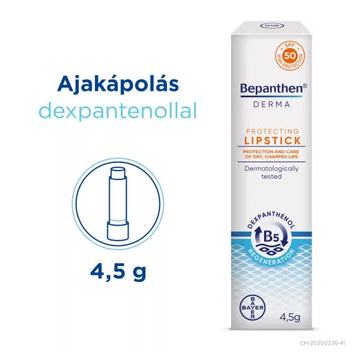 Bepanthen Derma Ajakápoló Stift SPF 50 4,5 g