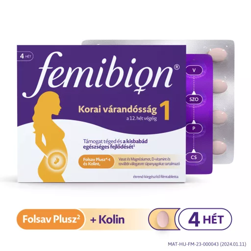 Femibion 1 Korai várandósság filmtabletta 28 db